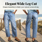 Damesjeans met hoge taille en verkort model