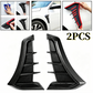 Decoratieve auto zij-scherm ventilatieopeningen stickers