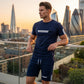 👔 TIJDELIJKE AANBIEDING: 50% KORTING! ✨ Heren gestructureerd zwart overhemd – Diamantpatroon, atletische pasvorm, 8 maten 🍁