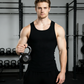 💪👕 6er-Pack Herren Atmungsaktive Sport-Tanktops – 50% RABATT! Ultraweich, leicht, Rippenstruktur – Gym & Alltag. 🔥✨