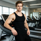 💪👕 6er-Pack Herren Atmungsaktive Sport-Tanktops – 50% RABATT! Ultraweich, leicht, Rippenstruktur – Gym & Alltag. 🔥✨