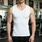 💪👕 6er-Pack Herren Atmungsaktive Sport-Tanktops – 50% RABATT! Ultraweich, leicht, Rippenstruktur – Gym & Alltag. 🔥✨