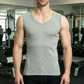💪👕 6er-Pack Herren Atmungsaktive Sport-Tanktops – 50% RABATT! Ultraweich, leicht, Rippenstruktur – Gym & Alltag. 🔥✨