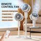 🎊Zomeruitverkoop: 50% korting & gratis verzending🌀✨Gemotoriseerde vloerventilator, 20dB ultrastille ventilator, 30m luchtstroombereik, 2465m³/h luchtstroom, ventilator met afstandsbediening & koeling