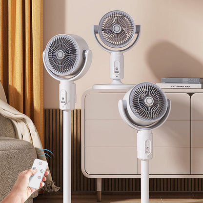🎊Zomeruitverkoop: 50% korting & gratis verzending🌀✨Gemotoriseerde vloerventilator, 20dB ultrastille ventilator, 30m luchtstroombereik, 2465m³/h luchtstroom, ventilator met afstandsbediening & koeling
