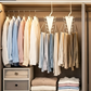 🔥Zeitlich begrenztes Angebot-Mehrfunktionaler dreieckiger Kleiderschrank-Organizer