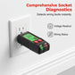 【🔥Bisher bester Preis – Limitiert】🔌 Digital Circuit Breaker Finder and Outlet Tester Kit – Sicherungen finden, Steckdosen testen – in Sekunden 🔥✨