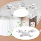 🌀JETZT 50 % RABATT! 💡 Deckenventilator mit E27-Fassung – Leiser 2-in-1-LED-Ventilator mit Fernbedienung – Kühlung und Beleuchtung in einem 🏠