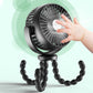 【🌞Sommer-Sonderangebot – 50 % Rabatt】Vielseitiger Oktopus-Kinderwagen-Ventilator