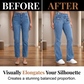 😍Neue Produktempfehlungen🎉 Damen Highwaist Schlaghose mit leicht ausgestelltem Schnitt✨