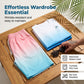🔥Herren Farbverlauf Kurzarm-Shirt und Shorts Set