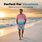 🔥Herren Farbverlauf Kurzarm-Shirt und Shorts Set
