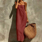 👗 50% RABATT! 🎁 Damen lässiges einfarbiges Trägerkleid – Leicht, luftig & vielseitig – Perfekt für warme Tage, Strand oder einen entspannten Look – bequem & stilvoll 🌸☀️✨
