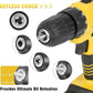 📢📢50% RABATT!! ⏰ 21V Akku-Bohrschrauber – 45Nm, 2 Akkus & LED 🔋