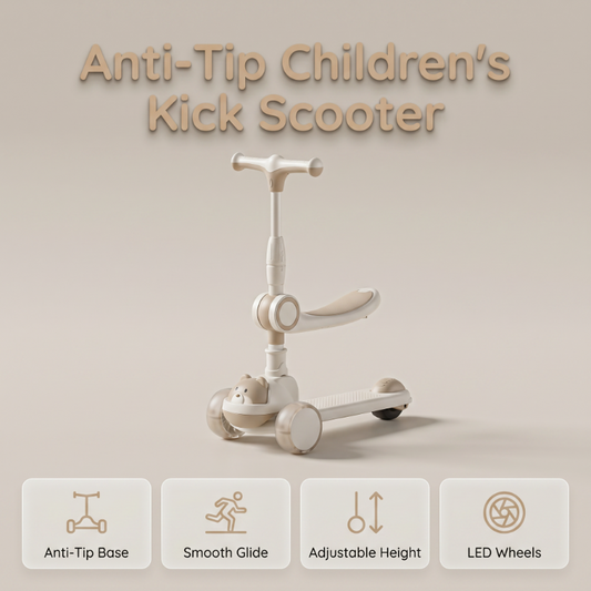 🛴【Letzte Chance – bald zum Normalpreis!】✨ Kinderroller mit leuchtenden Rädern – Robust & sicher – Ideal für aktive Bewegung – sanfte Fahrt & bunte Leuchteffekte 🌈💨✨