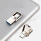 🔥 50% RABATT! 💾 2-in-1 USB-Stick mit USB-C & USB-A ✨ Schnelle Datenübertragung, Drehbares Metallgehäuse & Für Smartphone, Tablet und PC