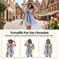 🎁Neuheiten 50% RABATT💥 Damen V-Ausschnitt Babydoll Minikleid