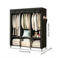 ⏰【Limitiertes Angebot – 50% Rabatt!】👔Einfach zu montierender Kleiderschrank aus Vliesstoff