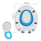 🚽 50% RABATT! 👶 2-in-1-Toilettensitz für Erwachsene & Kinder – Klappbar, rutschfest & einfache Montage – Perfekt für Familien mit Kleinkindern 🧸