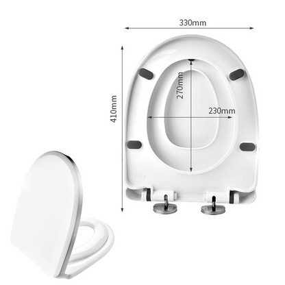 🚽 50% RABATT! 👶 2-in-1-Toilettensitz für Erwachsene & Kinder – Klappbar, rutschfest & einfache Montage – Perfekt für Familien mit Kleinkindern 🧸