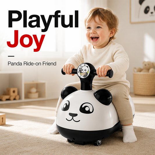 📢📢50% RABATT!! ⏰Panda Baby Rutschauto mit Musik und Licht