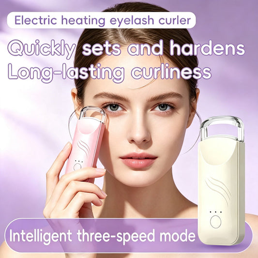 🔥 50% RABATT JETZT! 👁️ Elektrischer Wiederaufladbarer Beheizter Wimpernzange – Sanfte Wärme, Langanhaltende Locken & USB-Aufladbar – Perfekt für müheloses Wimpern-Lifting den ganzen Tag ✨