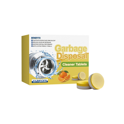 🔥【Limitiertes Angebot – 50% Rabatt】🍊Müllschlucker-Reiniger und Desodorierungstabletten