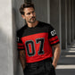 📢📢【 Limitiertes Angebot – 50% Rabatt!】⏰Herren Bedrucktes Kurzarm-Sport-T-Shirt
