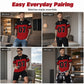 📢📢【 Limitiertes Angebot – 50% Rabatt!】⏰Herren Bedrucktes Kurzarm-Sport-T-Shirt