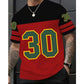 📢📢【 Limitiertes Angebot – 50% Rabatt!】⏰Herren Bedrucktes Kurzarm-Sport-T-Shirt