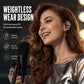 🎤🔊📶 Bluetooth Karaoke Headset mit sicherem Kragenfederclip, leichtes drahtloses Gesangsheadset für Live & Unterricht