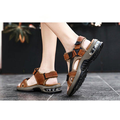 👟 50% RABATT JETZT! 🌊 Herren Luftkissen-Sportsandalen – Komfortables Luftkissen, rutschfest & atmungsaktiv – Perfekt für Outdoor-Abenteuer & ganztägiges Tragen ☀️