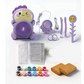 🏺 50% RABATT! ✨ Elektrische Töpferscheibe für Kinder – Komplettes DIY Ton-Bastelset🖌️