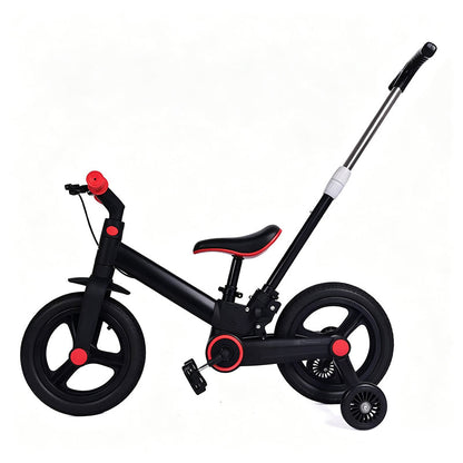 📢📢【Historisch niedrigster Preis –50% RABATT !!】⏰4-in-1 Verwandelbares Kinder-Dreirad, Laufrad & Kinderwagen