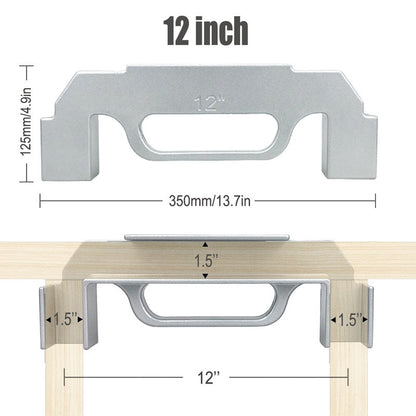 🔧  【Bisher bester Preis – Limitiert! 】📏 Rahmenlehre aus Aluminiumlegierung – Robust, präzise & einfach zu handhaben – Ideal für Stud-Layout, Trockenbau & Montagearbeiten 🛠️