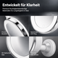 【🔥Limitiertes Angebot – 50% Rabatt! 】❤️LED-Schminkspiegel mit 10-facher Vergrößerung – Saugnapf-Befestigung, natürliche Lichtfarbe – ideal für Reise & Zuhause. 💡🌸