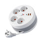 🔌 Limitierte Aktion – 50% RABATT! ⚡ Steckdosenleiste mit Kabelaufroller – 4-fach, USB-Anschlüsse & 2,8 m einziehbares Kabel – Perfekte Ordnung für Zuhause & Büro ✨