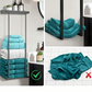 【⏳Limitiertes Angebot – 50 % Rabatt!!】🛁 Ausziehbarer Badezimmer-Handtuchhalter – 38–75 cm höhenverstellbar, Kohlenstoffstahl, bohrerfreie Wandmontage