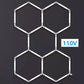 ✨🔥【LIMITIERTES ANGEBOT – 50% RABATT!】⏰Hexagonale LED-Garagenleuchte · Wabendesign · Ideal für Werkstätten Friseursalons Fitnessstudios und Autohändler
