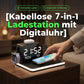 🎊Kabellose Ladestation mit Digitaluhr – 50 % Rabatt – 7-in-1 | ✨LED-Uhr · Nachtlicht · USB-A & USB-C · Für Smartphone, Smartwatch & Kopfhörer