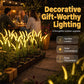 【🌱Limitiertes Angebot – 50 % Rabatt】🌞Dekorative Gartenleuchten mit Fuchsschwanzgras-Motiv, solarbetrieben