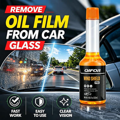 🚗 5-in-1 Glasreiniger – Entfernt Flecken, Ölfilm, Insektenreste, Frostschutz & Abperleffekt 💪