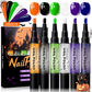 🎃 ZEITLICH BEGRENZT: 50% RABATT! ✨ Schnelltrocknendes Halloween-Nagellackstift-Set – Wasserbasiert, geruchsneutral & präzise Nailart 💅