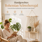 🔥 50% RABATT 🌿 Makramee-Wandbehang böhmisch, handgewebt – Schwebeboden für Bücher & Pflanzen, Deko fürs Wohnzimmer 📚