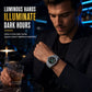 ⌚ ZEITLICH BEGRENZT: 50% RABATT! ✨ Herren Sport-Quarzuhr – Skeleton-Look, Leuchtzeiger & Wasserdicht 🌟