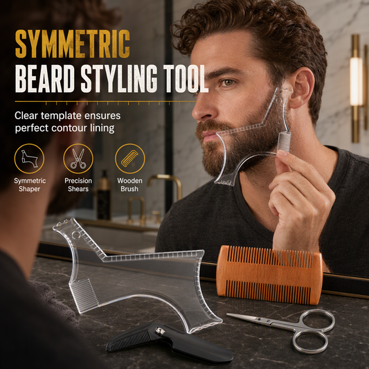 ⏳50 % Rabatt für begrenzte Zeit⏰Einfach zu bedienende Bartformungsvorlage beard razor