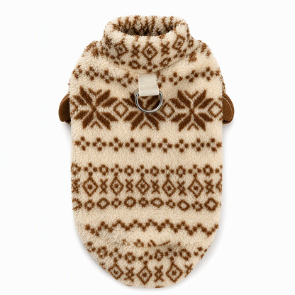 🧶 50 % RABATT 🐕 Warmes Weste-Pullover für Haustiere, hoher Kragen für kalte Tage ❄️