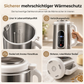 🔥Multifunktionaler 304 Edelstahl Sojamilchbereiter und Hochleistungsmixer mit großer Kapazität, filterfrei, Haushaltsnahrungsprozessor mit intelligenter Zeitschaltuhr