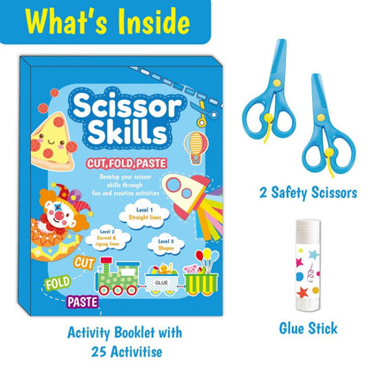 🔥Festtags-Special: 50% Rabatt ✨Kinder-Scherenschnitt-Aktivitätsbuch-Set