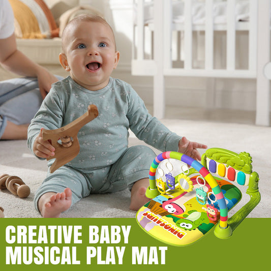 🎹✨ Musikalische Baby-Spielmatte – 50% RABATT! Leuchtende Tasten, Musik & Lichter, weiche Polsterung – fördert Hören & Sehen. 🎶